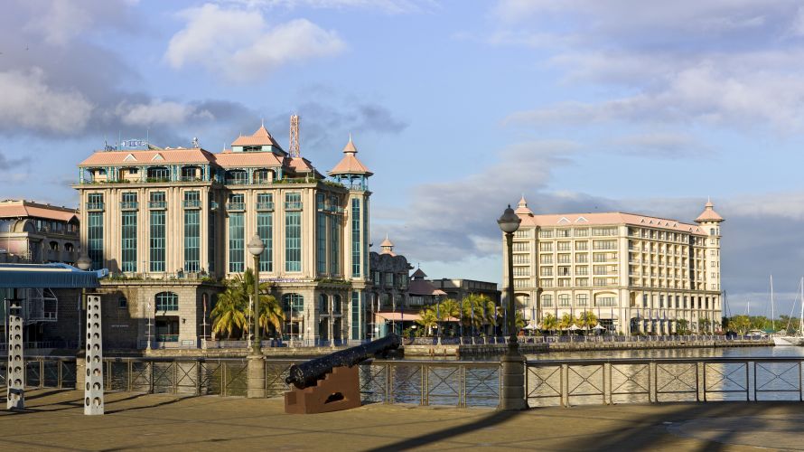 Il complesso del «Caudan Waterfront» a Port Louis
