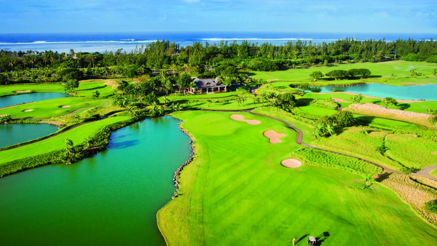 Vista aerea dello stupendo Heritage Golf Course
