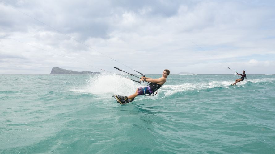 Fare kitesurf a Mauritius è un'esperienza fantastica – le condiizoni sono ideali